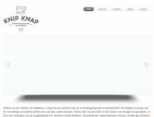 Tablet Screenshot of knipknap-alphen.nl